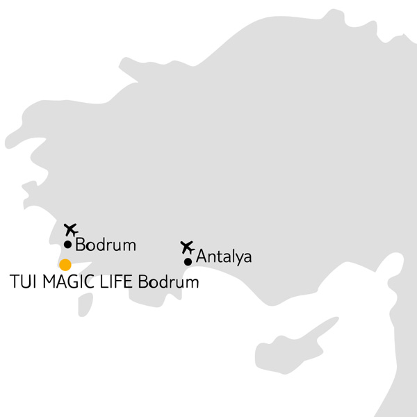 TUI Magic Life Bodrum Lage