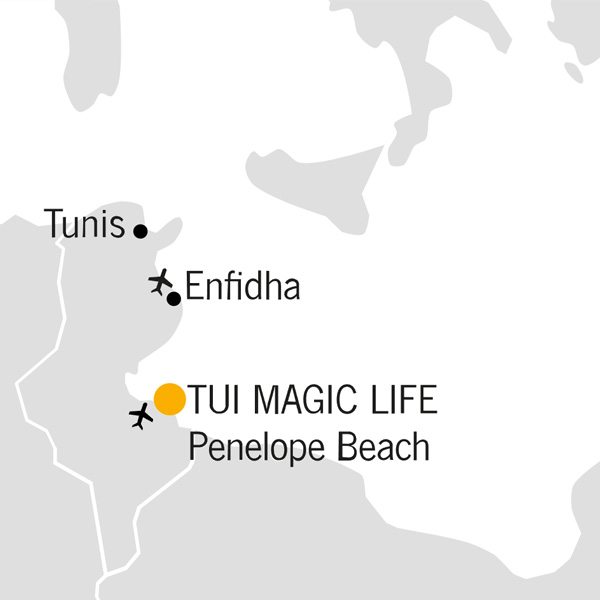 TUI Magic Life Penelope Beach Lage