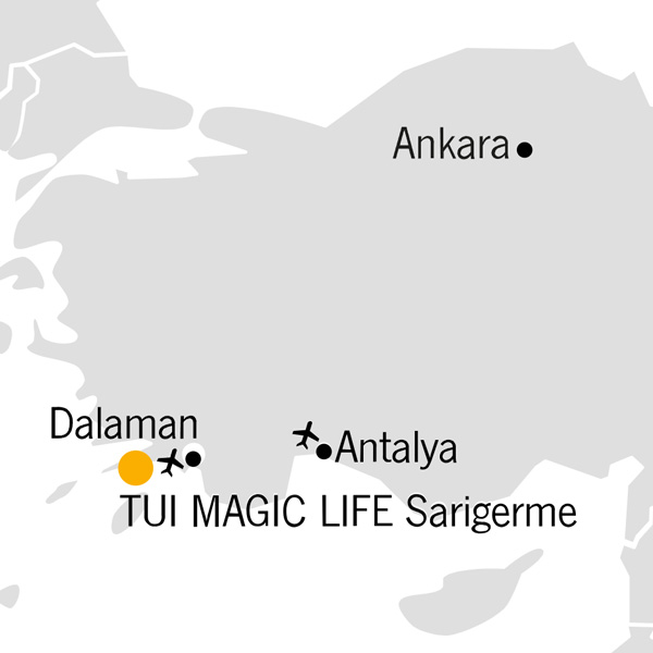 TUI Magic Life Sarigerme Lage